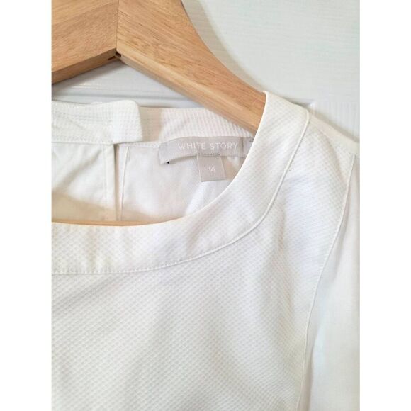 White Story White Midi Dress 14 - Picture 3 of 10